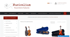 Desktop Screenshot of musicalium.com